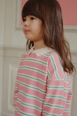 Børn Konges Sløjd Bluser & Skjorter<Spotty Ls Polo Gots Ks104433