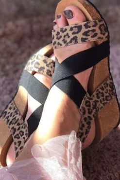 Copenhagen Shoes Copenhagen Shoes|Sandaler<Stacia Leopard 22