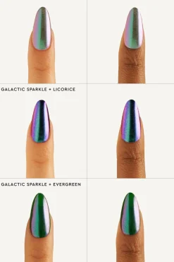 Le Mini Macaron Neglelak<Stardust Liquid Nail Powder LNP001