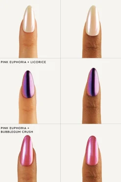 Le Mini Macaron Neglelak<Stardust Liquid Nail Powder LNP002