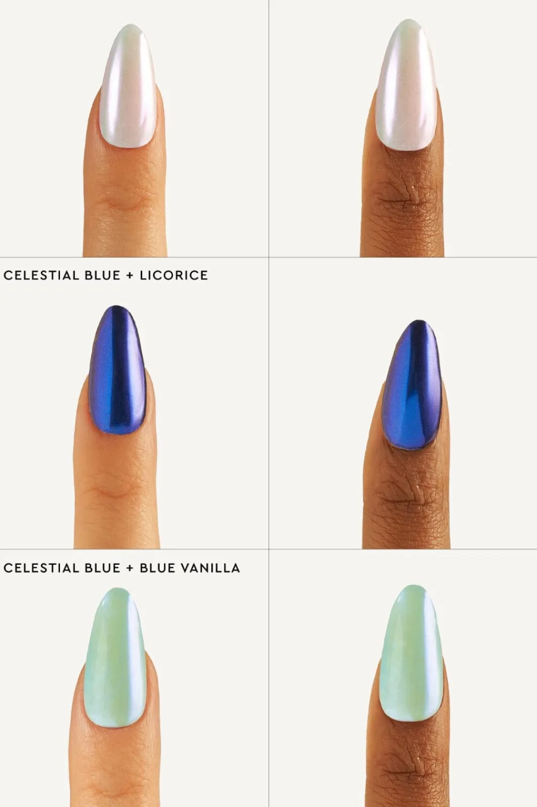 Le Mini Macaron Neglelak<Stardust Liquid Nail Powder LNP004
