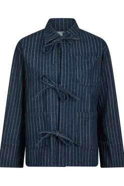 Neo Noir Bluser & Skjorter<Starlie Stripe Shirt 164243