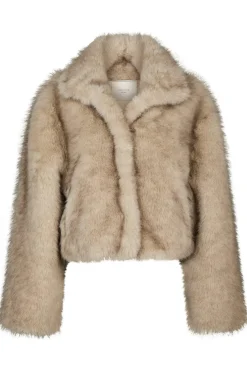 Outlet Steff Faux Fur Jacket 165376 Overtøj & Jakker