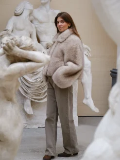 Outlet Steff Faux Fur Jacket 165376 Overtøj & Jakker