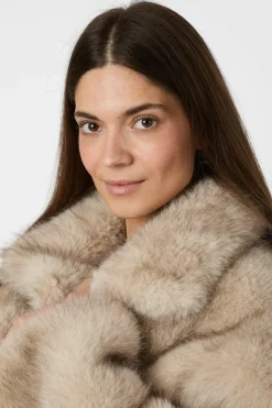 Outlet Steff Faux Fur Jacket 165376 Overtøj & Jakker