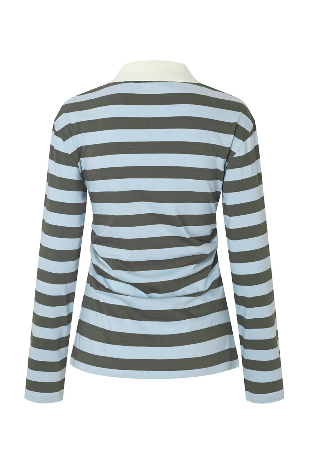 Best Stetsonmd Ls Stripe Polo 58842 T-Shirts & Toppe