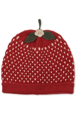 Børn Konges Sløjd Huer & Hatte<Strawberry Beanie Ks104000