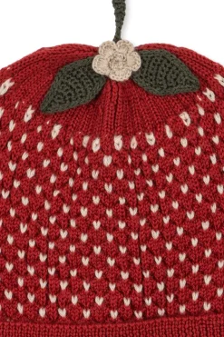 Børn Konges Sløjd Huer & Hatte<Strawberry Beanie Ks104000