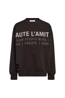 Haute L'Amitié Sweatsæt & Comfy Wear|Bluser & Skjorter<Studio Logo Sweat HL10446