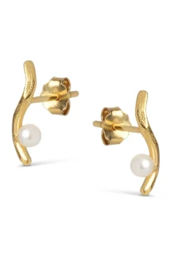 Enamel Copenhagen Øreringe<Studs, Ivory