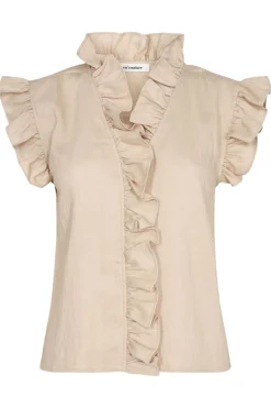 Co´Couture T-Shirts & Toppe<Suedacc Frill Top 35213
