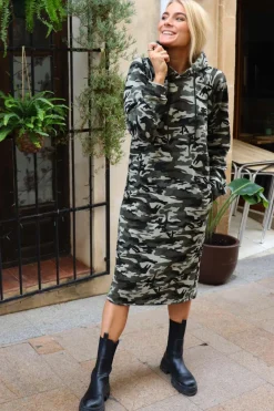 Liberte Kjoler<Sue-Long-Hoodie-Dress 22142