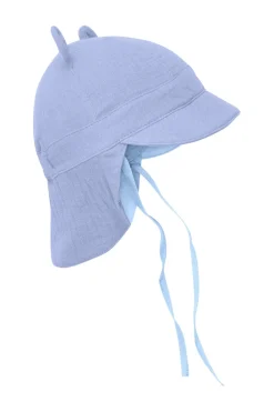 New Summer Hat Ears Muslin Børn Huer & Hatte|Uld