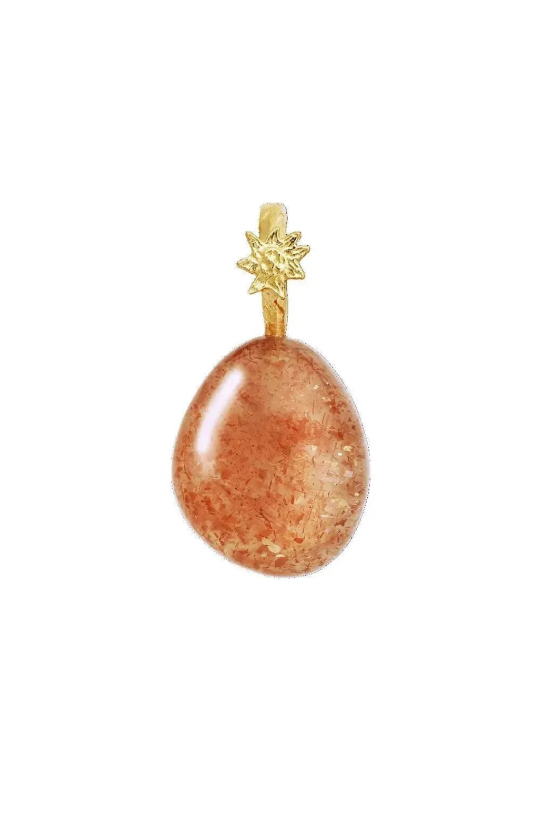 Maanesten Halskæder<Sunstone Fire Pendant