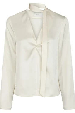 Hot Susanna Heavy Sateen Blouse 165018 Bluser & Skjorter