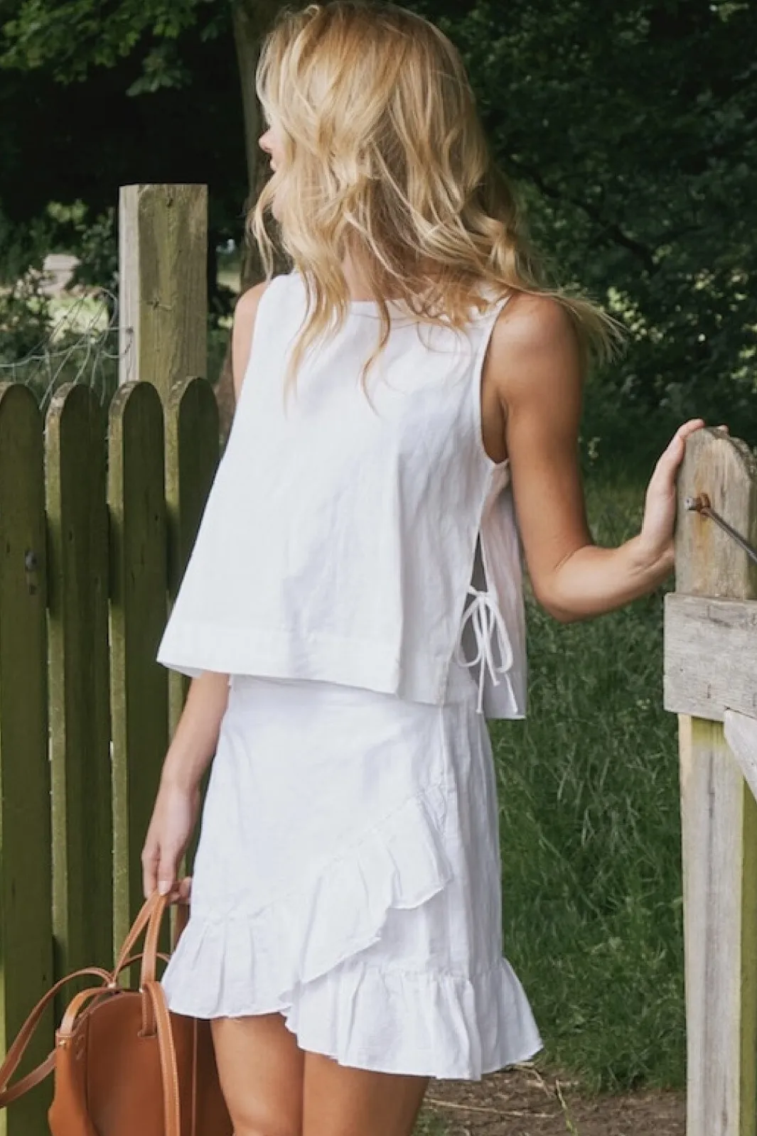 Neo Noir T-Shirts & Toppe<Svetlana Linen Top