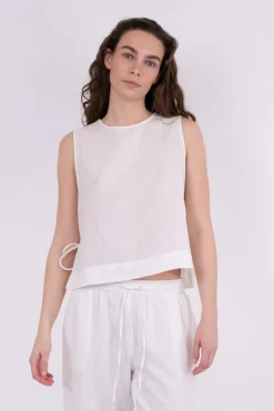Neo Noir T-Shirts & Toppe<Svetlana Linen Top