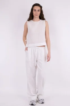Neo Noir T-Shirts & Toppe<Svetlana Linen Top