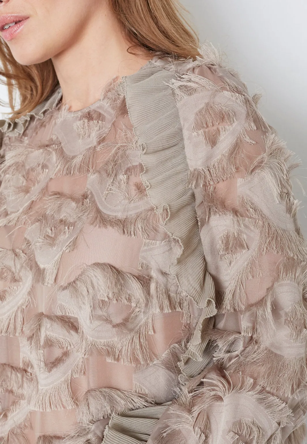 Online Syracc Structure Blouse 35978 Bluser & Skjorter