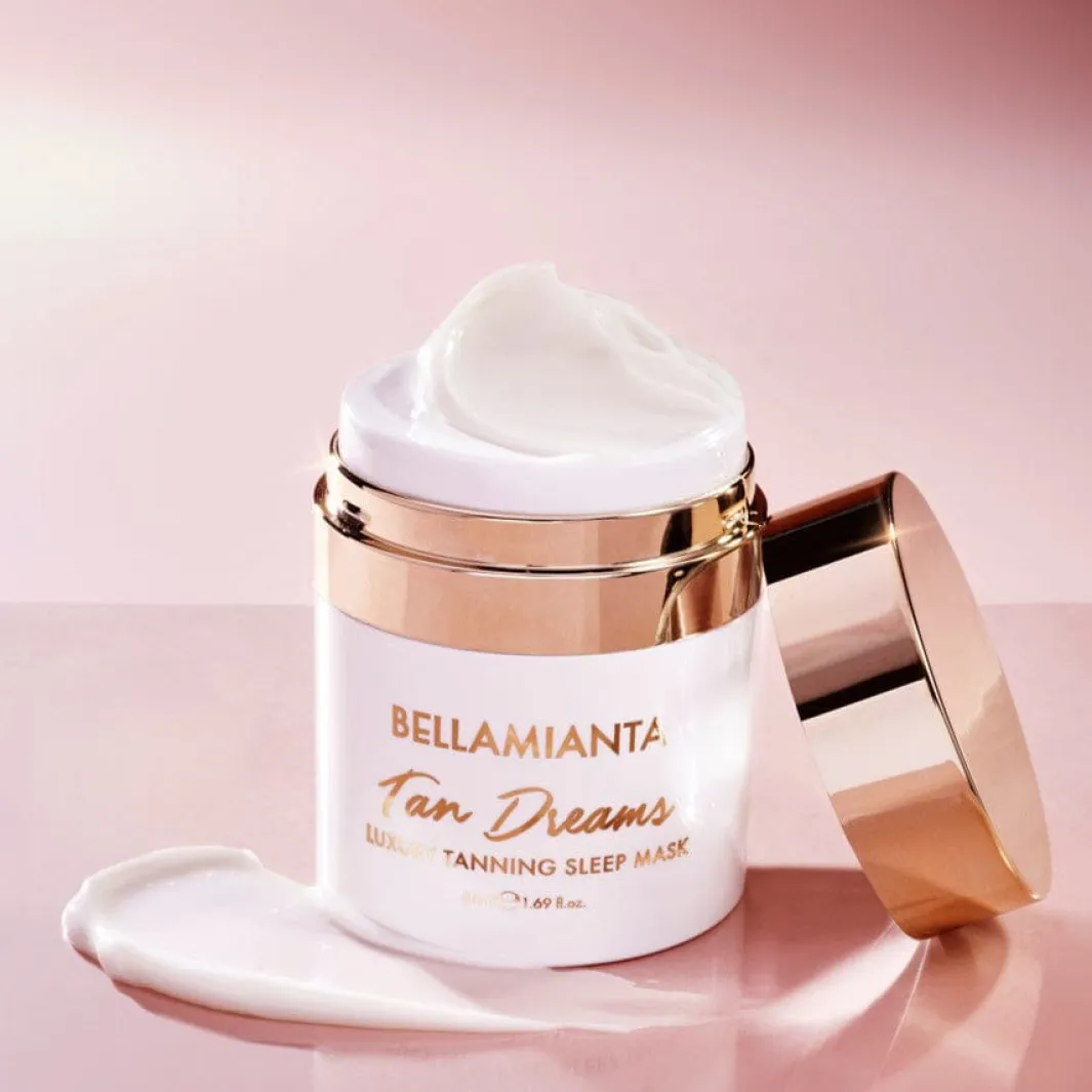 Hot Tan Dreams Luxury Tanning Sleep Mask Selvbruner