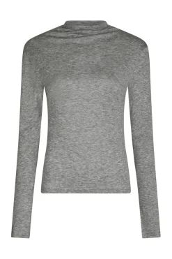 Neo Noir Bluser & Skjorter<Teddu Fine Rib Blouse 167164