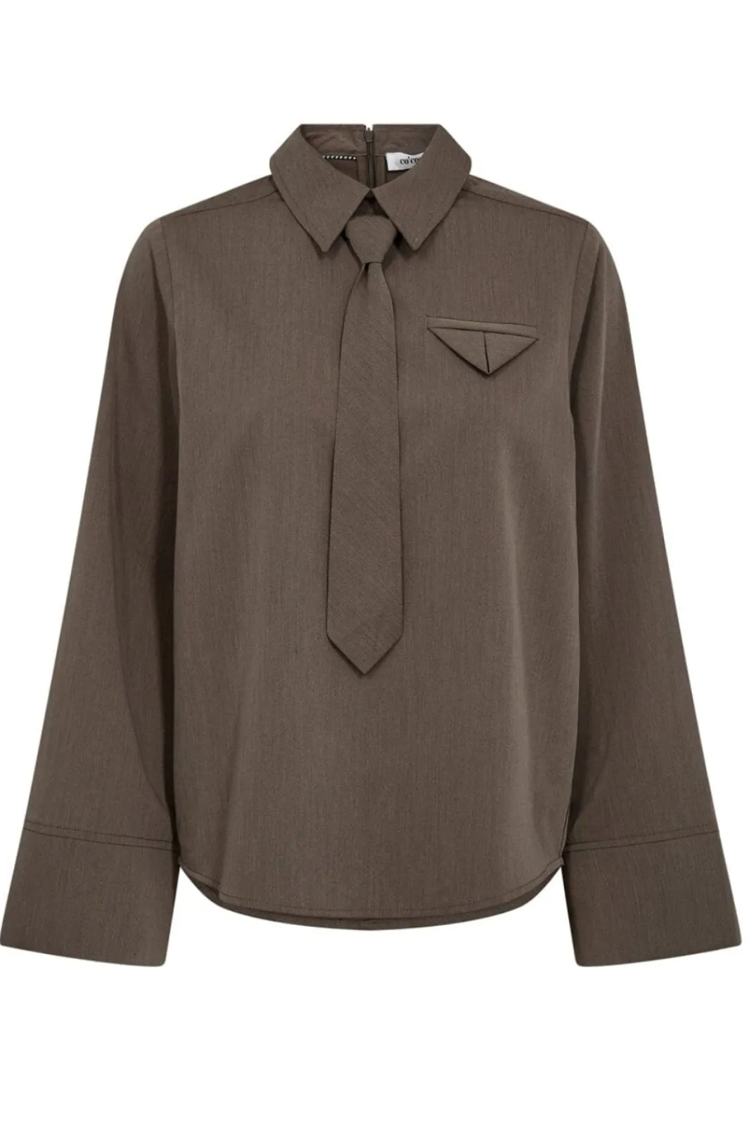 Co´Couture Bluser & Skjorter<Tengacc Tie Blouse 45044