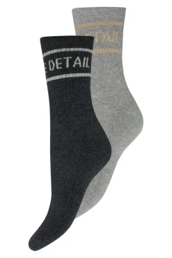 Hype The Detail Strømper & Strømpebukser<Tennis Sock 2-Pk 21491-80