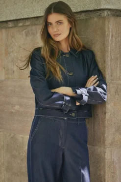 Sale Terrycc Denim Jacket 30325 Sæt 🛍️|Overtøj & Jakker