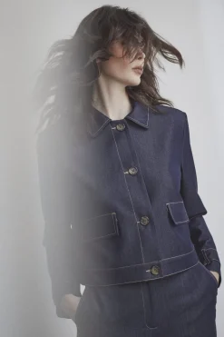 Sale Terrycc Denim Jacket 30325 Sæt 🛍️|Overtøj & Jakker