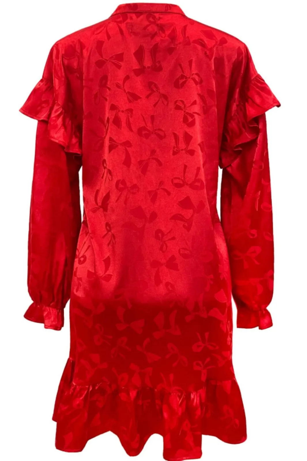 Sale Tia-Ls-Frill Dress 22076 Kjoler