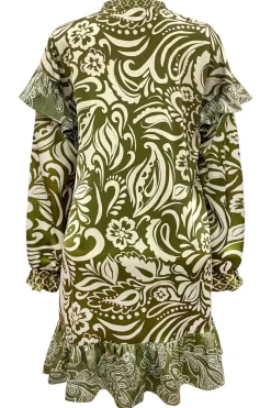 Clearance Tia-Ls-Frill Dress 22076 Kjoler