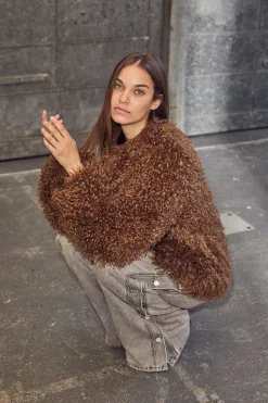 Haute L'Amitié Overtøj & Jakker<Tibet Fur Jacket HL10275