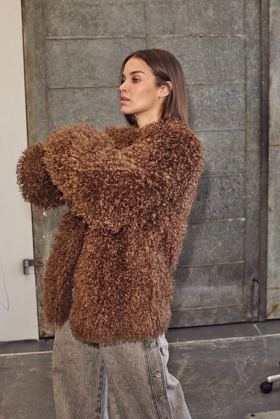 Haute L'Amitié Overtøj & Jakker<Tibet Fur Jacket HL10275