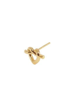 Clearance Tied Heart Stud THS-AW25-G Øreringe