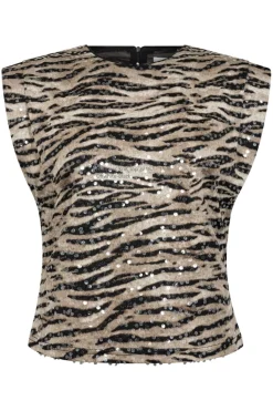 Co´Couture T-Shirts & Toppe<Tigercc Sequin Top 33132