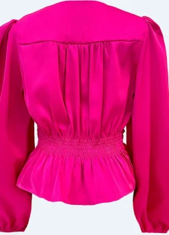Outlet Tiki Ls Twist Blouse 22120 Bluser & Skjorter