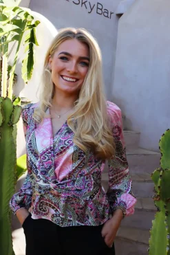 Liberte Bluser & Skjorter<Tiki Ls Twist Blouse 22120