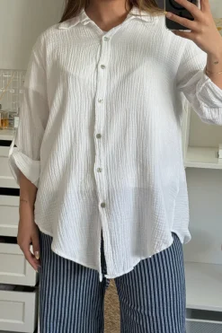 Online Tilde Shirt Bluser & Skjorter|Ammevenligt Tøj