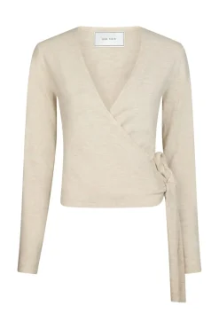 Best Tilfa Knit Wrap Blouse 166313 Bluser & Skjorter