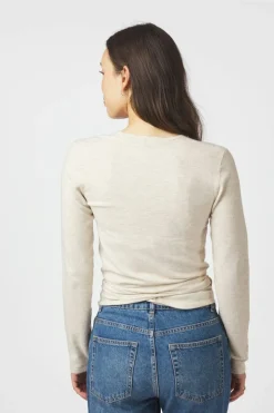 Best Tilfa Knit Wrap Blouse 166313 Bluser & Skjorter