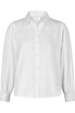 Clearance Tilly C Poplin Shirt 163534 Bluser & Skjorter|Ammevenligt Tøj