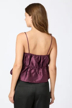 Neo Noir T-Shirts & Toppe<Tipton Dull Satin Top