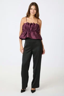 Neo Noir T-Shirts & Toppe<Tipton Dull Satin Top