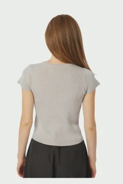 Clearance Tirra Glitter Top 166817 Strik|Bluser & Skjorter