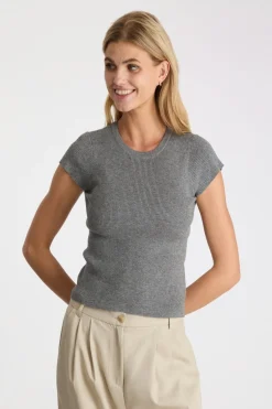 Sale Tirra Knit Tee T-Shirts & Toppe