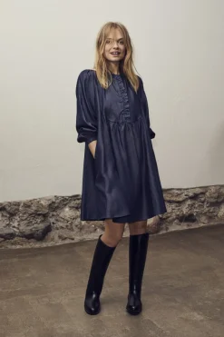 Co´Couture Ammevenligt Tøj<Tituscc Denim Dress 36300