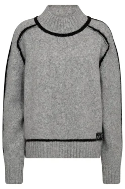 Best Toby Hem Line Knit HL10316 Strik|Bluser & Skjorter