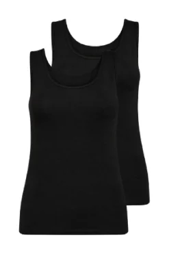 Decoy T-Shirts & Toppe<Top Wide Straps 2-Pack 8600-1