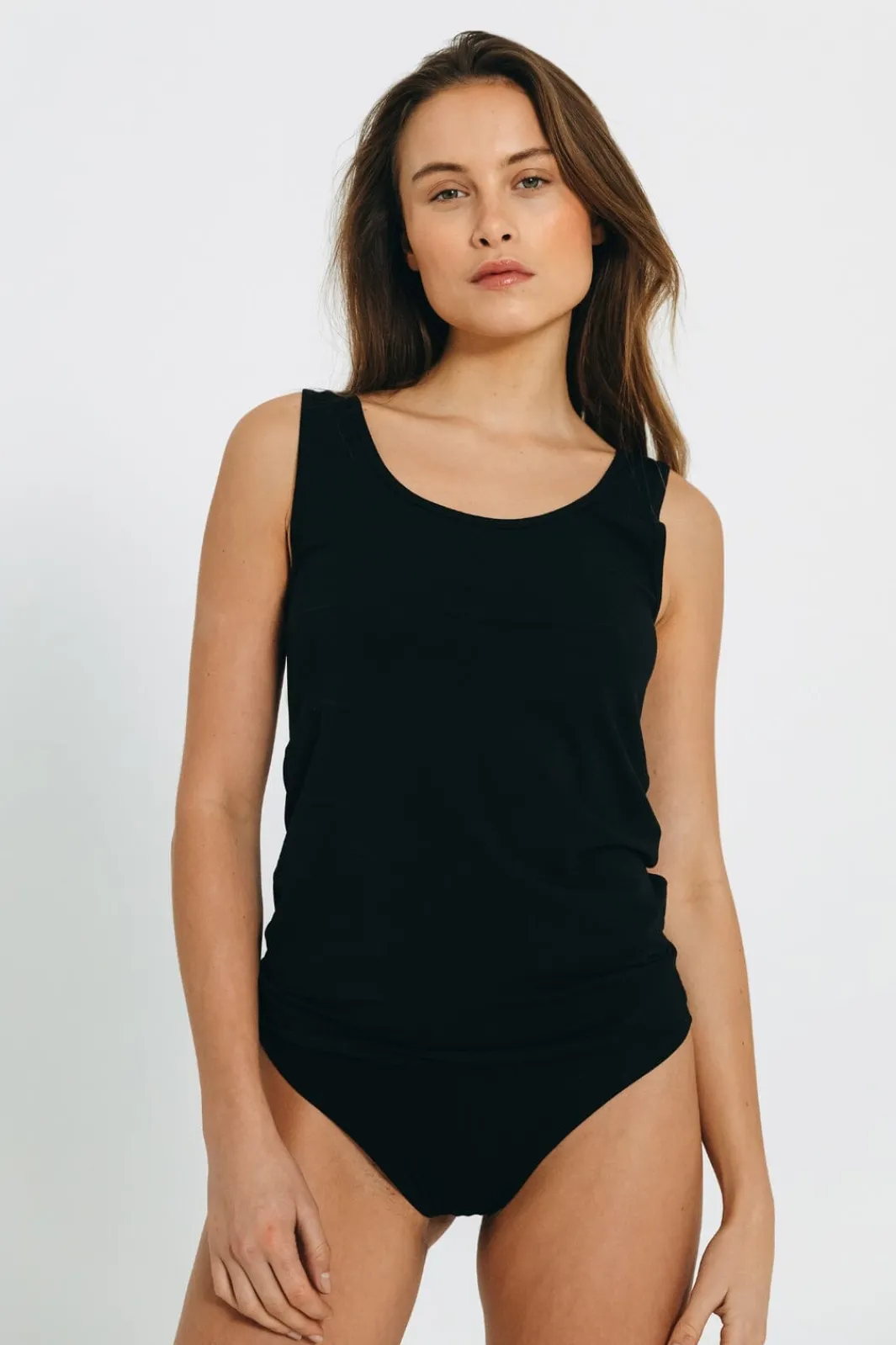 Decoy T-Shirts & Toppe<Top Wide Straps 2-Pack 8600-1