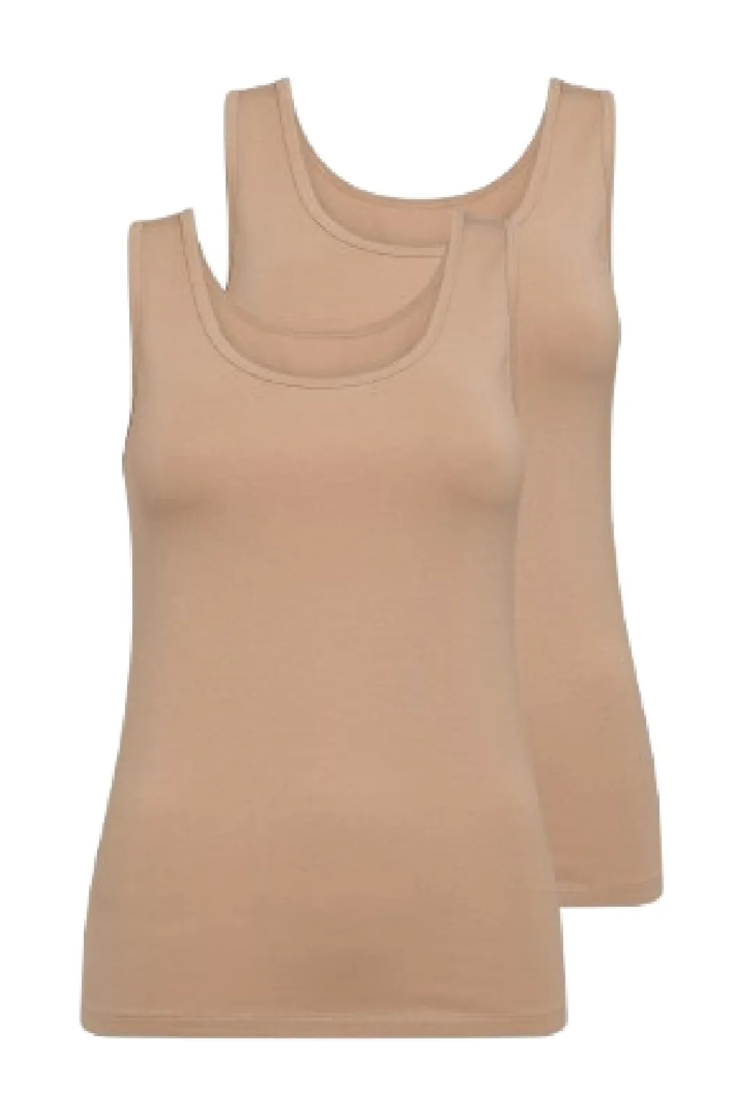 Sale Top Wide Straps 2-Pack 8600-1 T-Shirts & Toppe